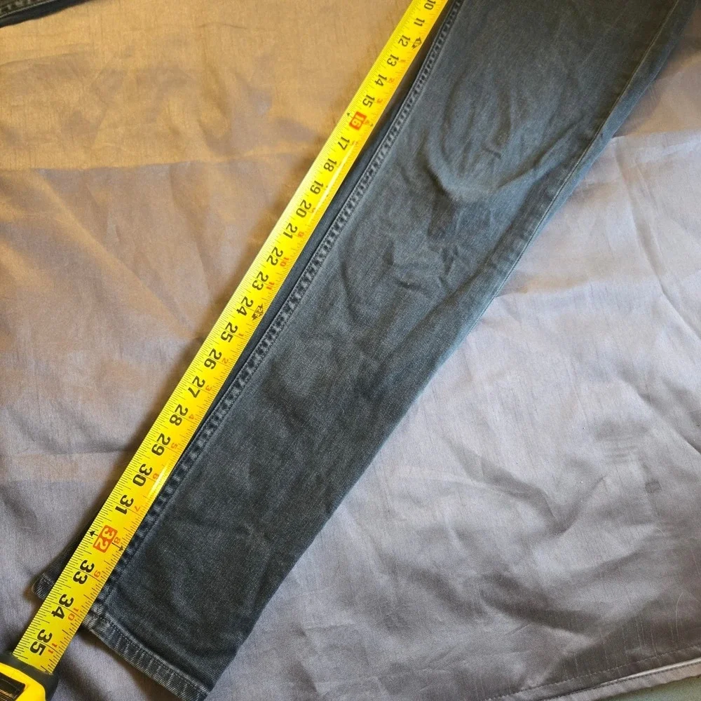 Rag & Bone Mens Extra Slim Fit 1 Jeans Minna Faded Black‎ M1224K610MIN Size 31